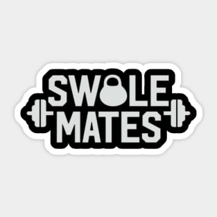 Swole Mates Workout Sticker